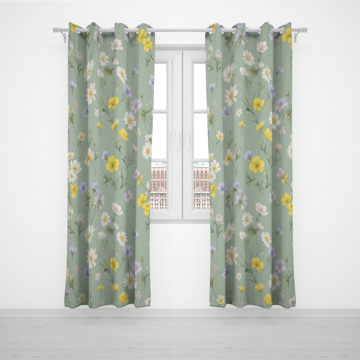 Grommet curtain