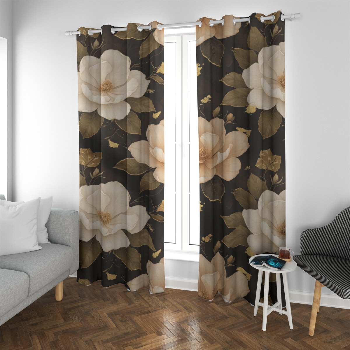 Grommet curtain