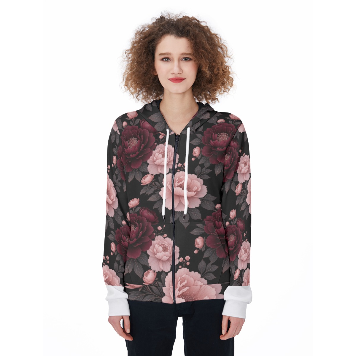 Bluza rozpinana z kapturem