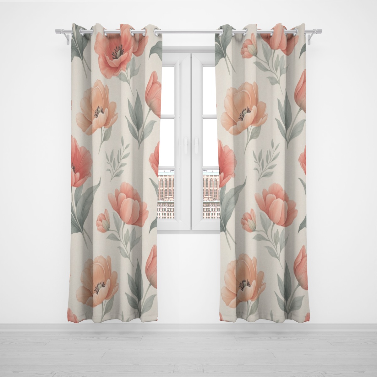 Grommet curtain