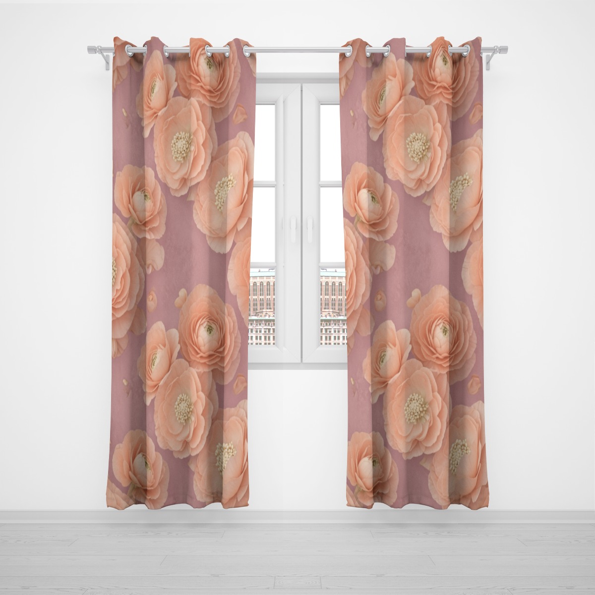 Grommet curtain