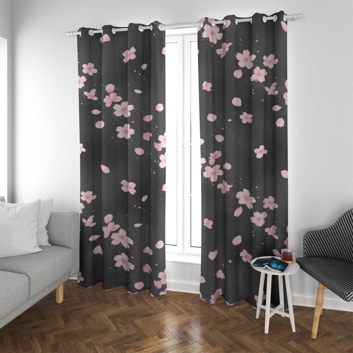 Grommet curtain