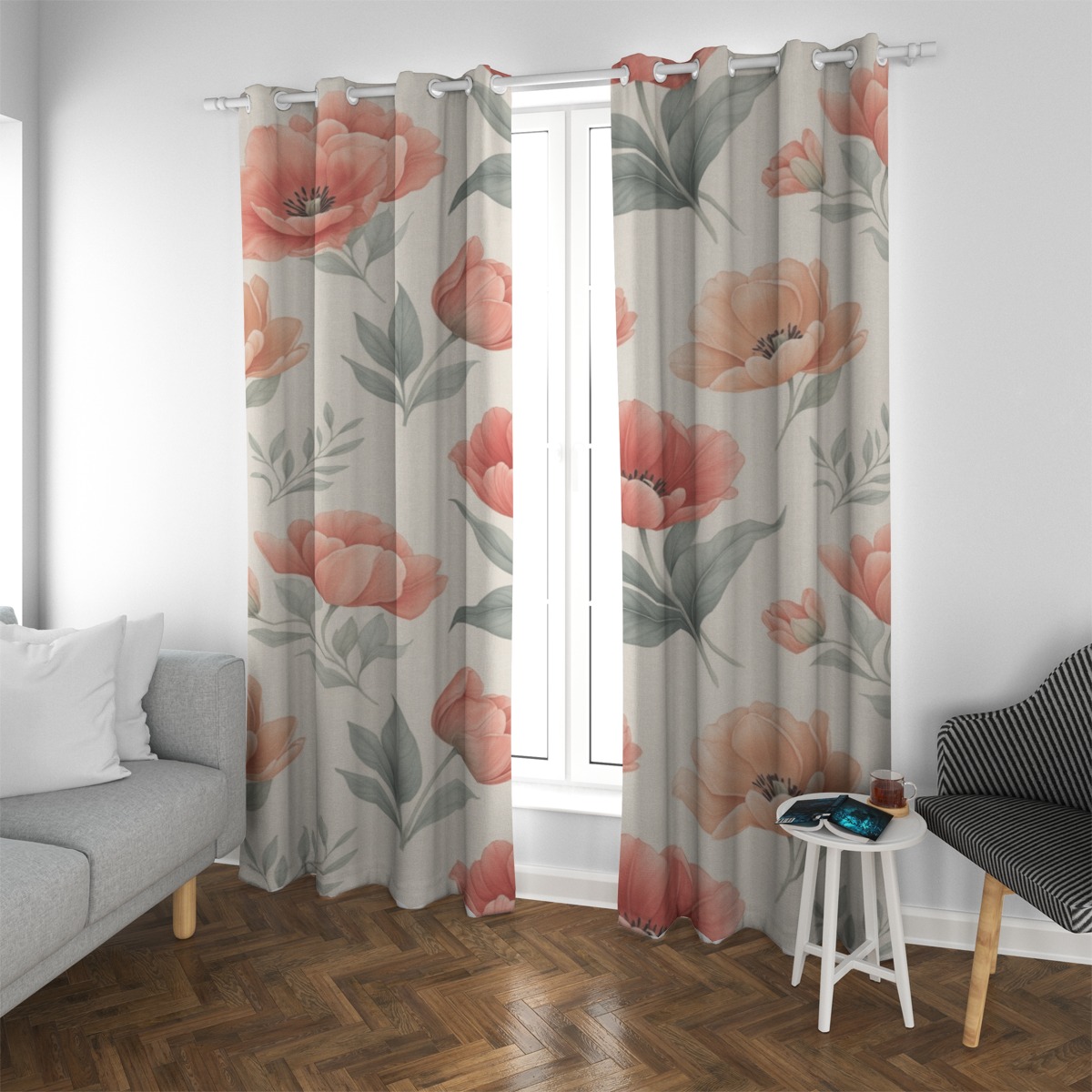 Grommet curtain
