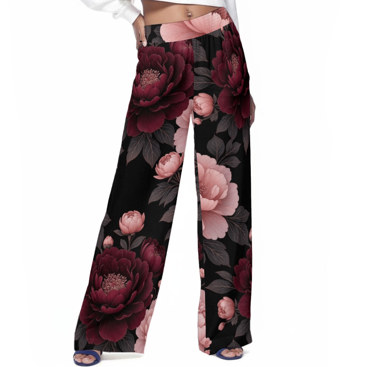 Wide-leg trousers
