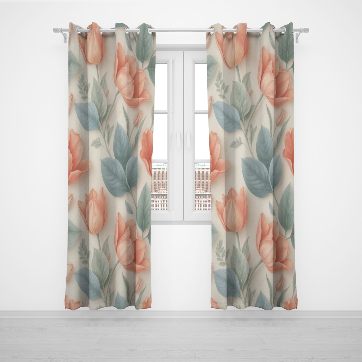 Grommet curtain