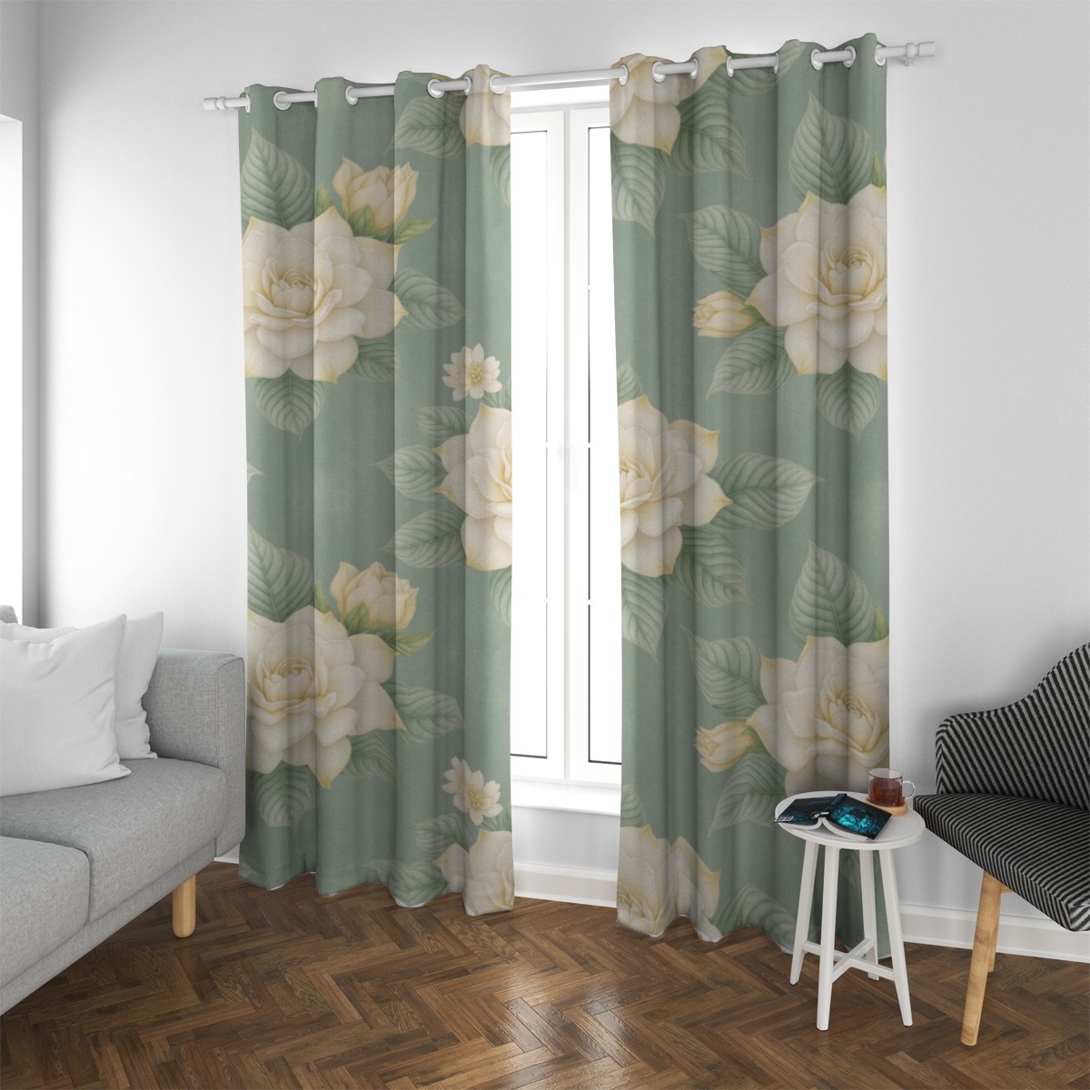 Grommet curtain
