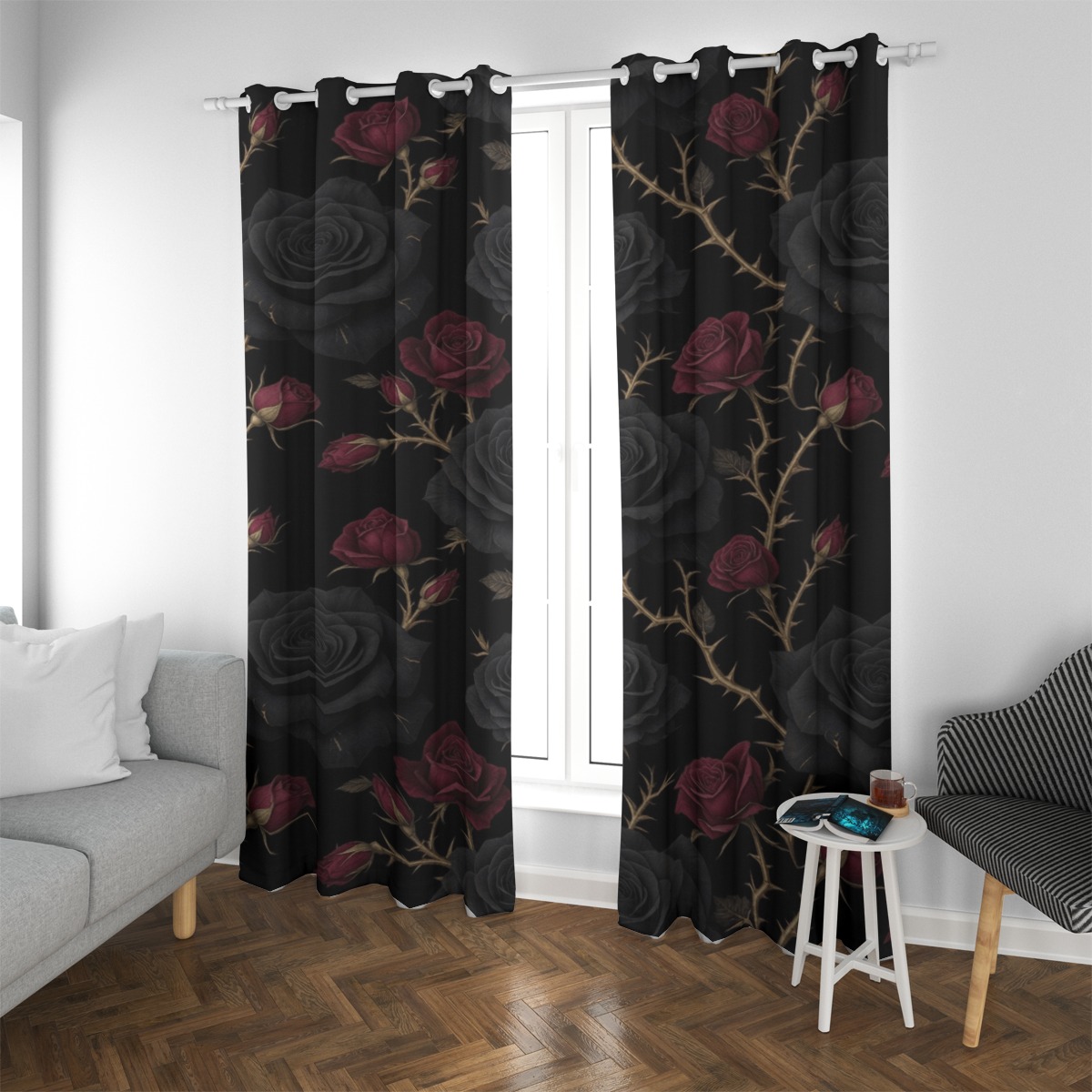 Grommet curtain