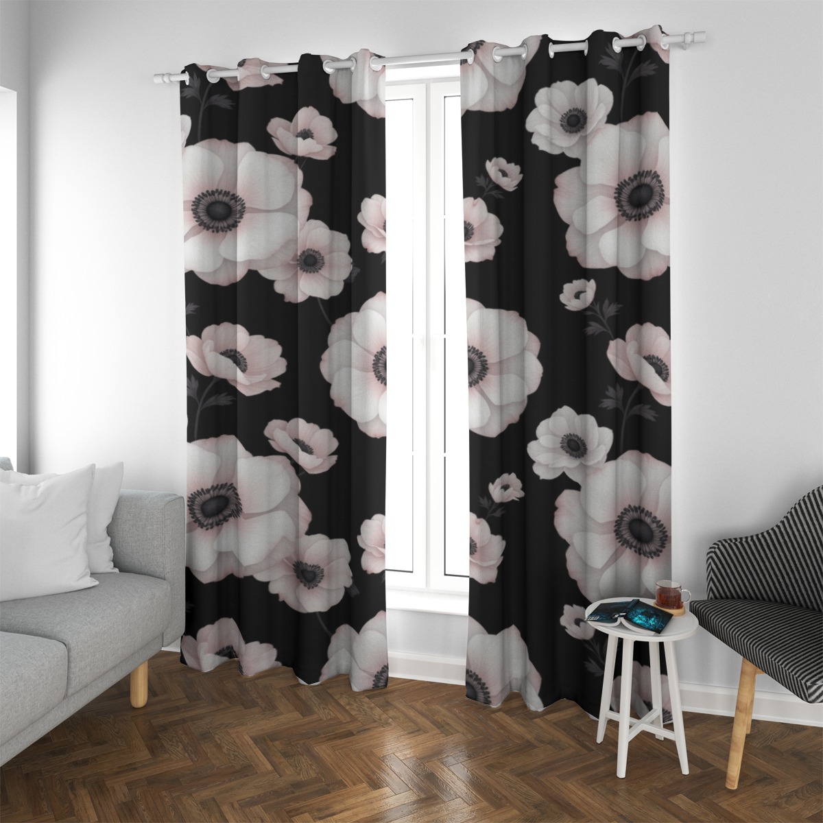 Grommet curtain