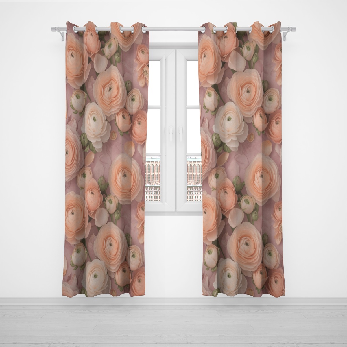 Grommet curtain