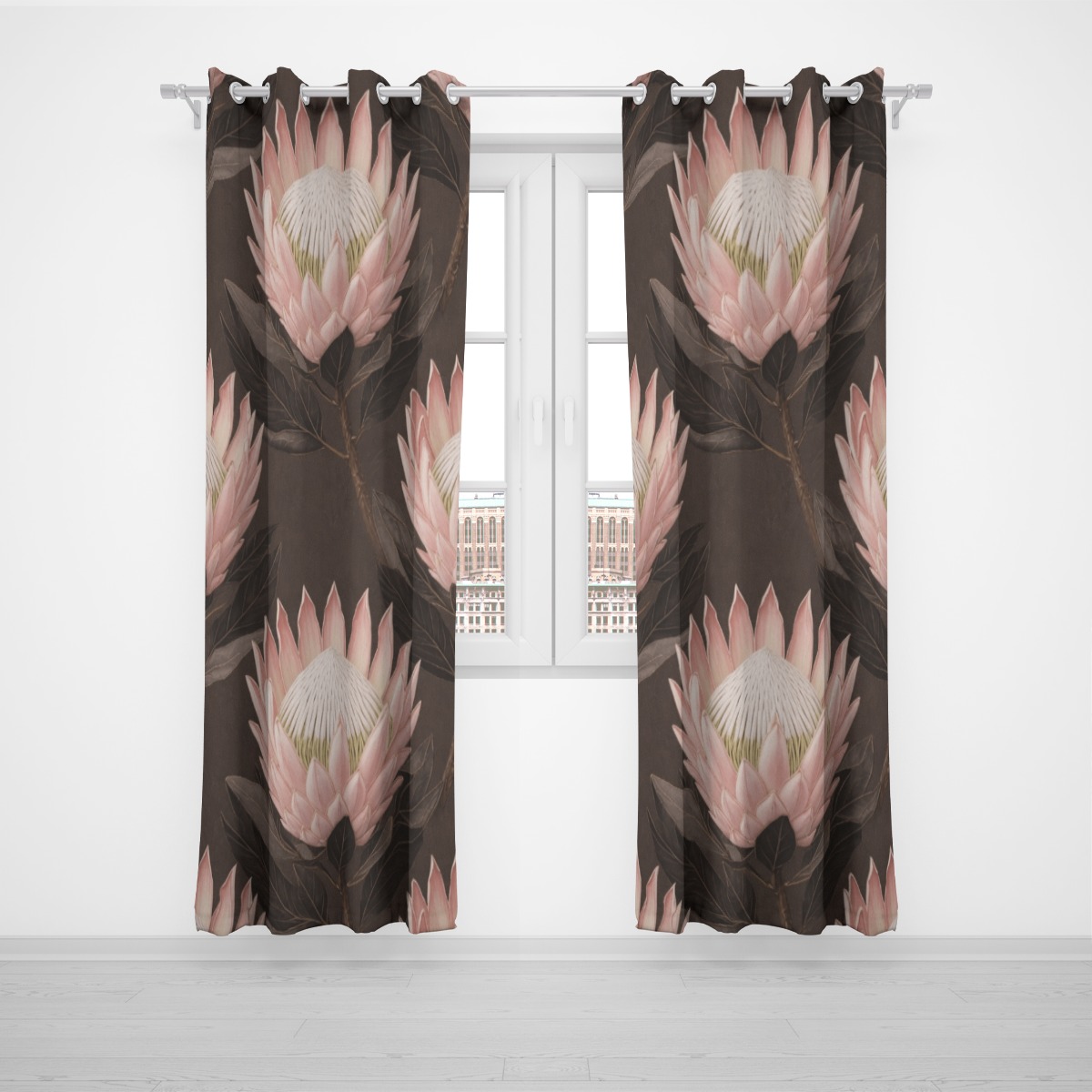 Grommet curtain