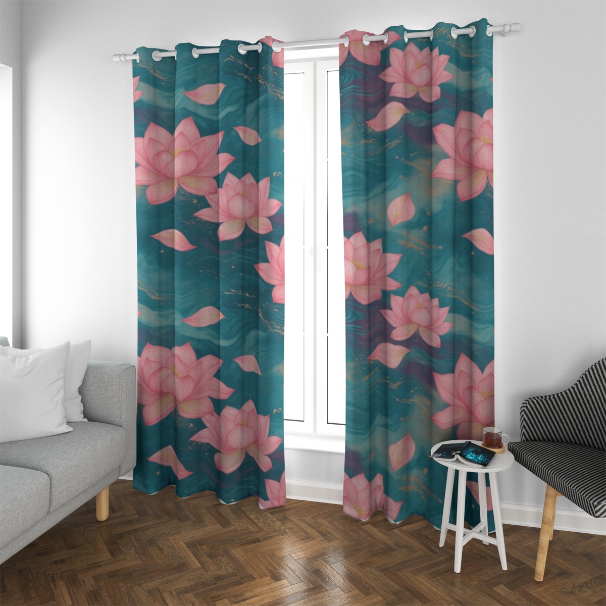 Grommet curtain
