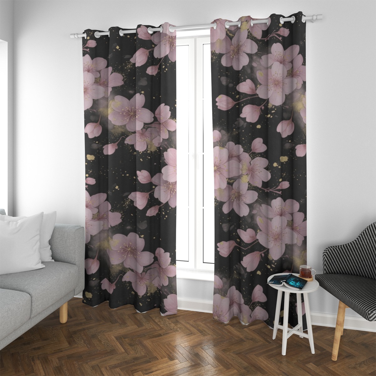 Grommet curtain