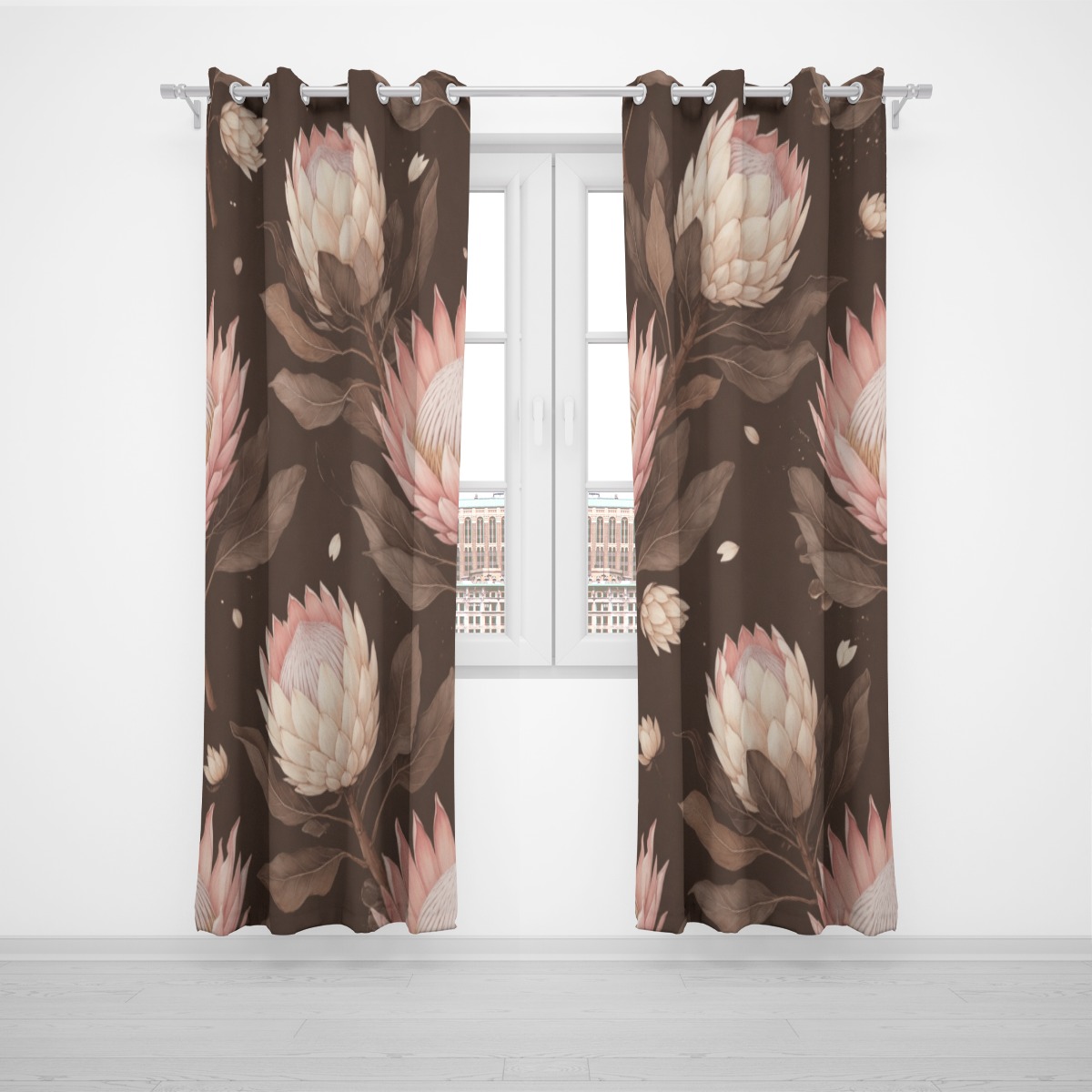 Grommet curtain