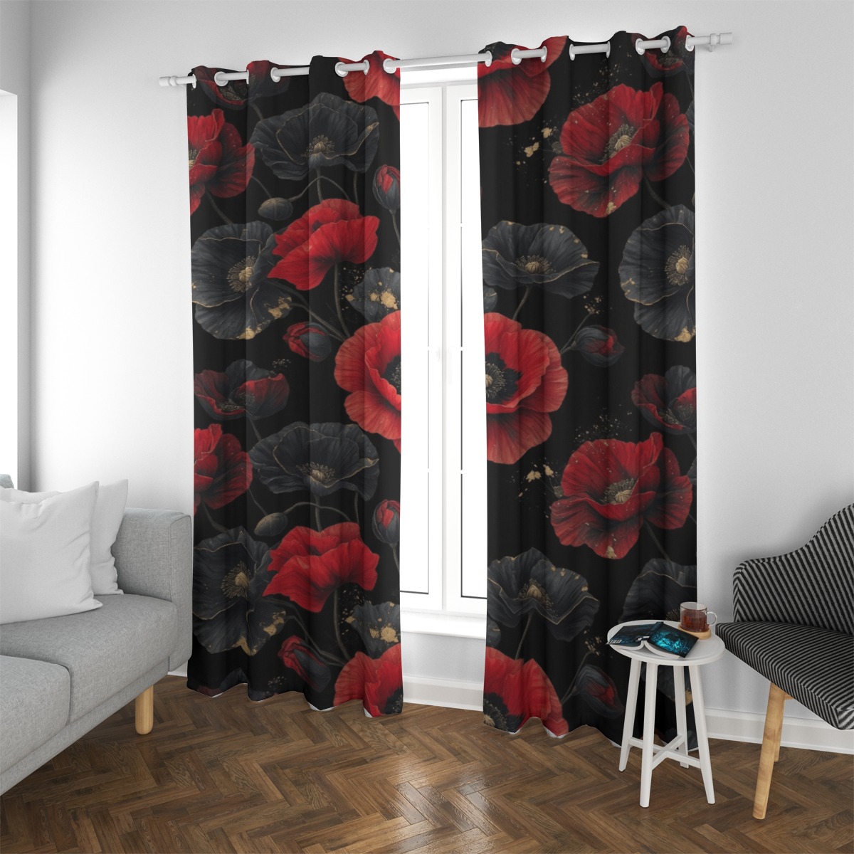 Grommet curtain