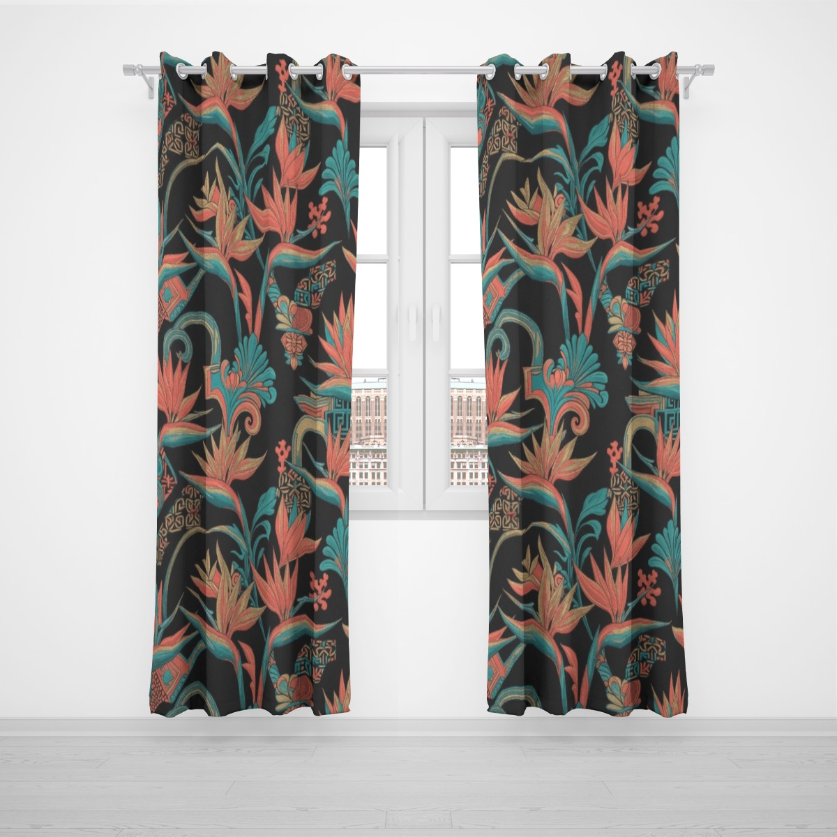 Grommet curtain