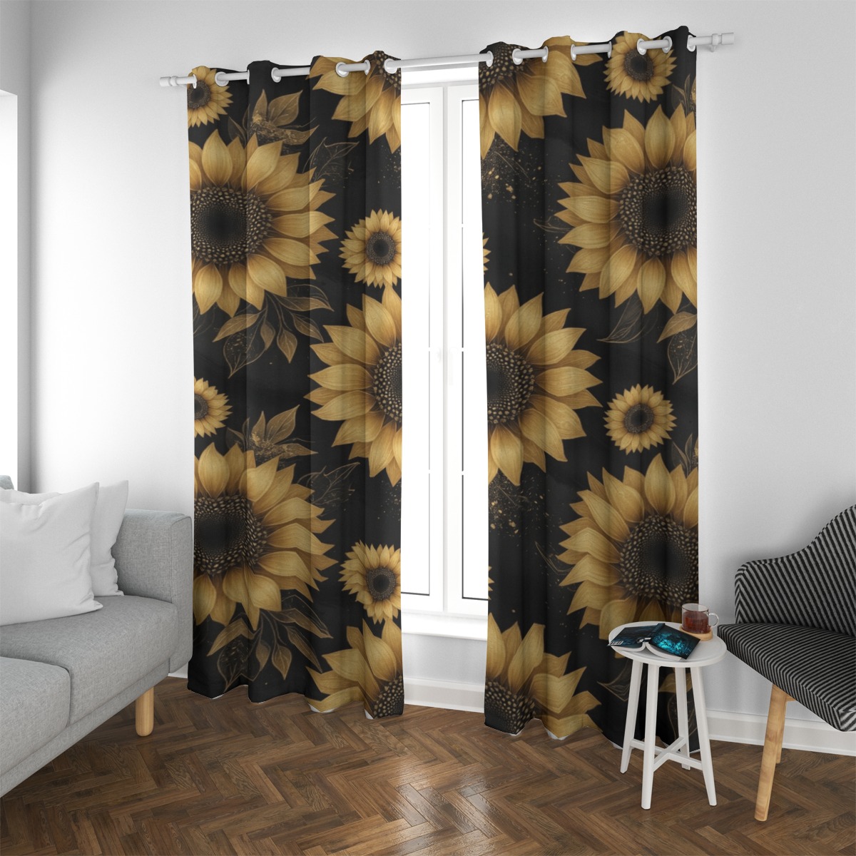 Grommet curtain