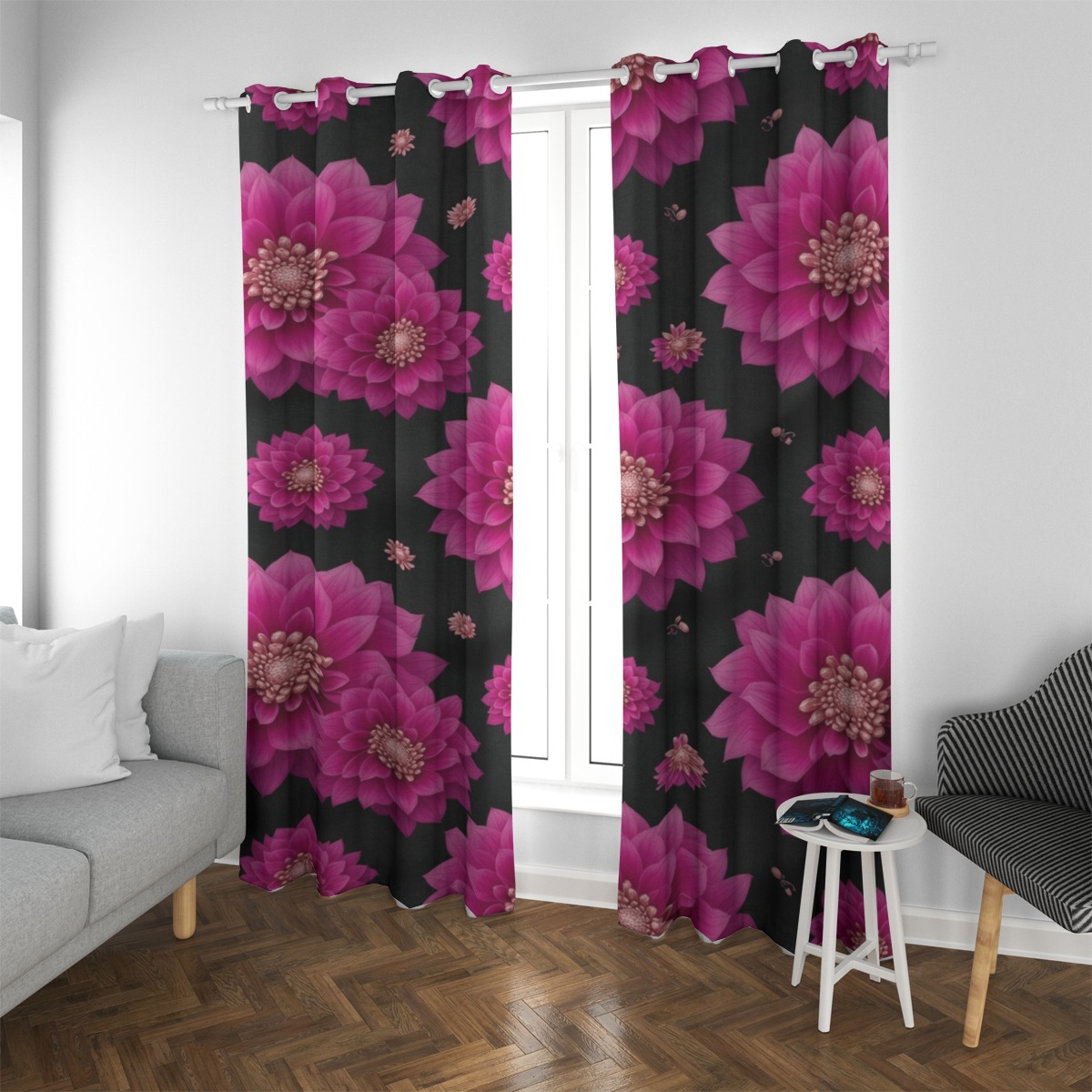Grommet curtain