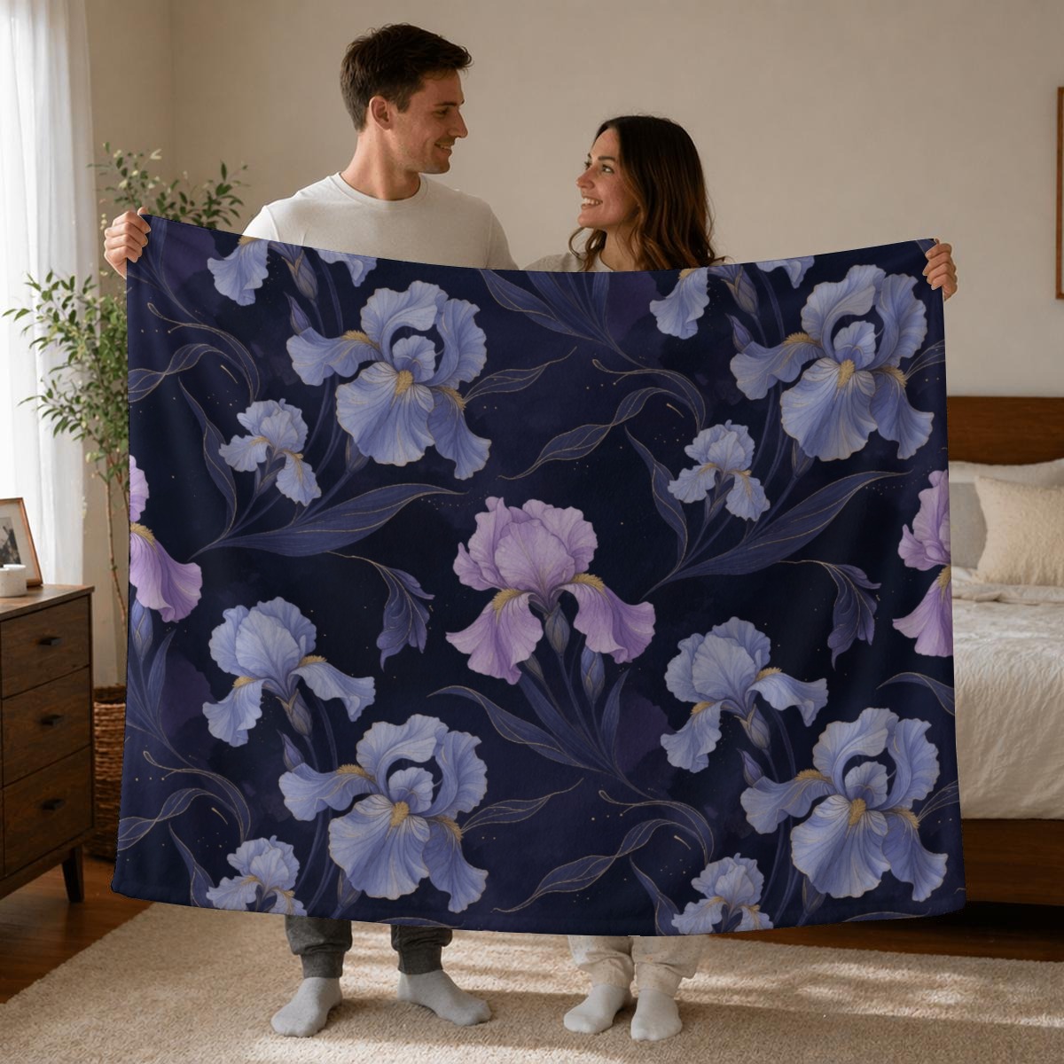Koc flanelowy