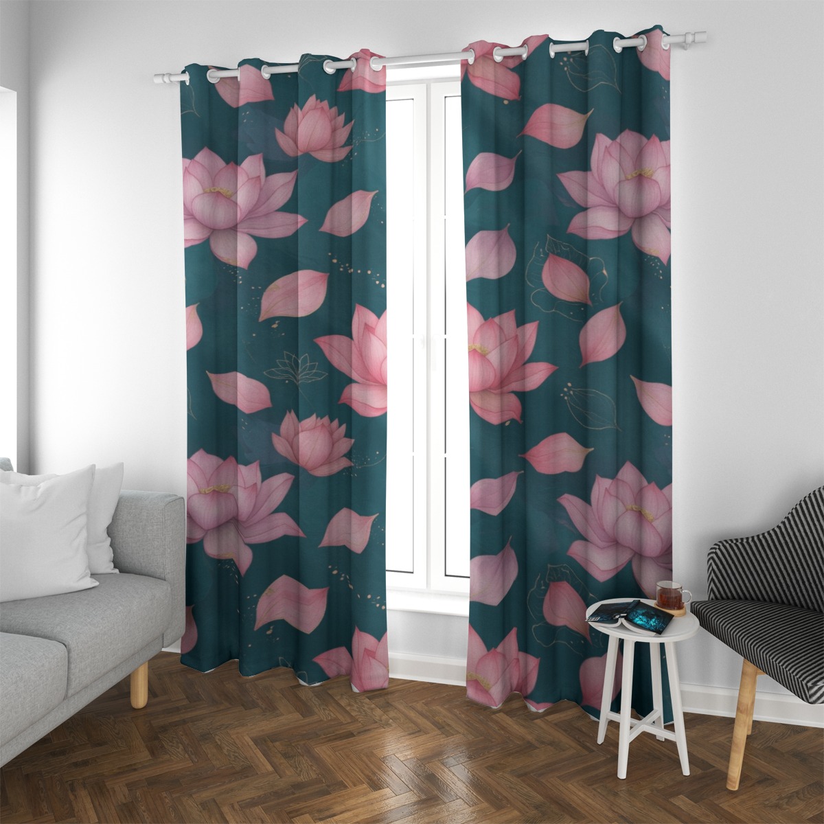 Grommet curtain