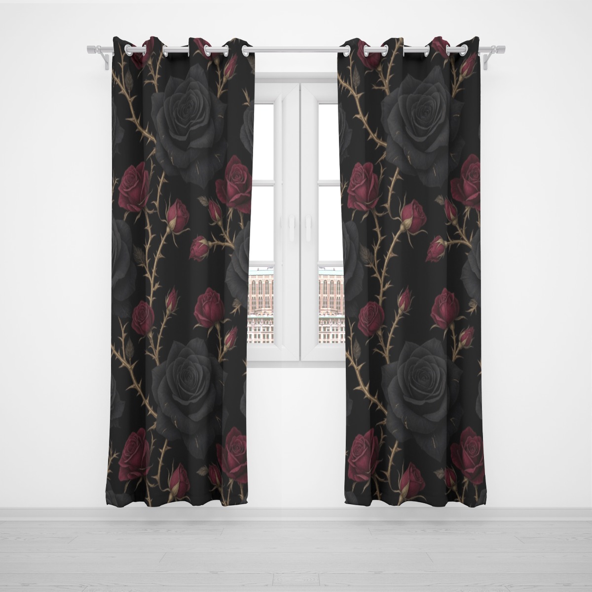 Grommet curtain