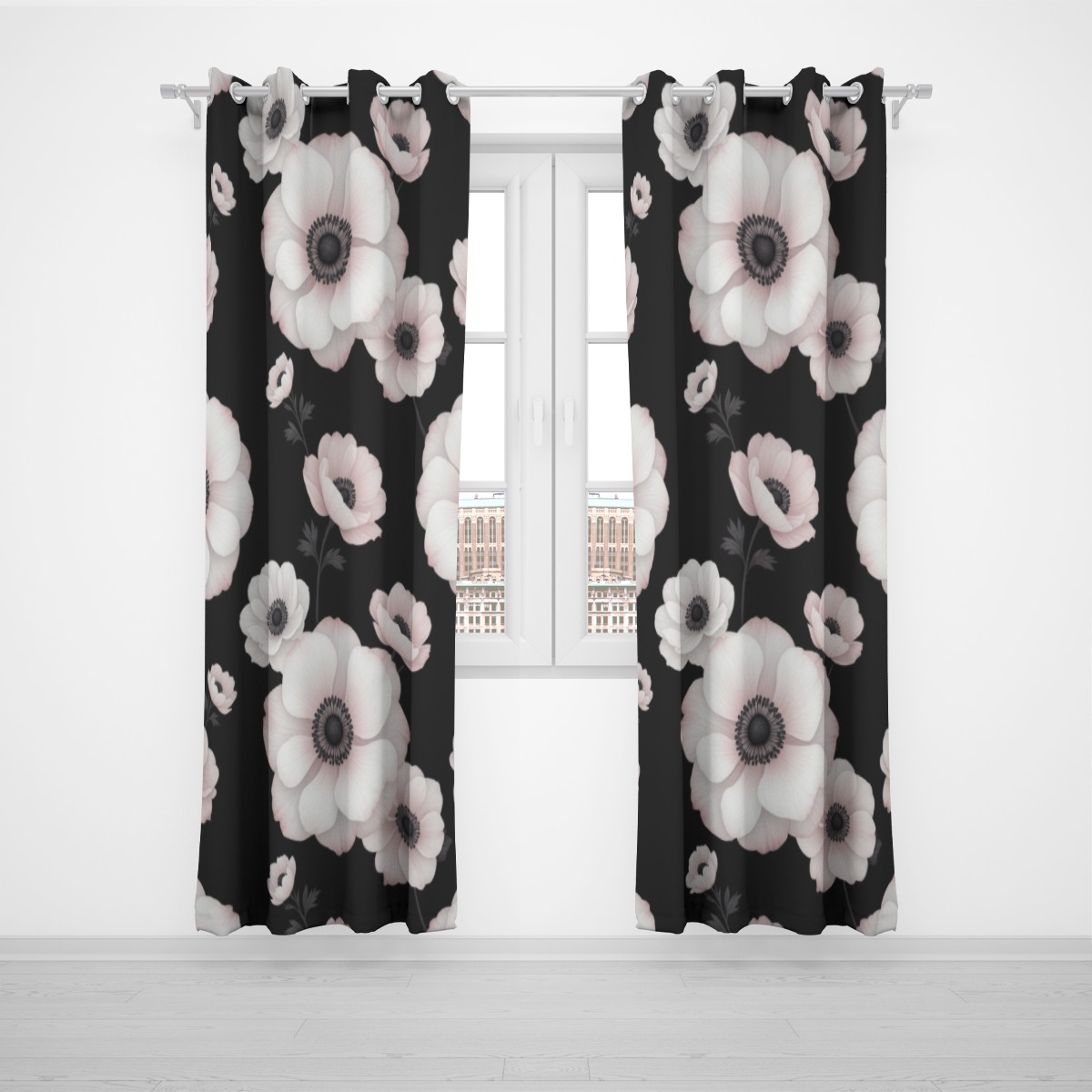 Grommet curtain