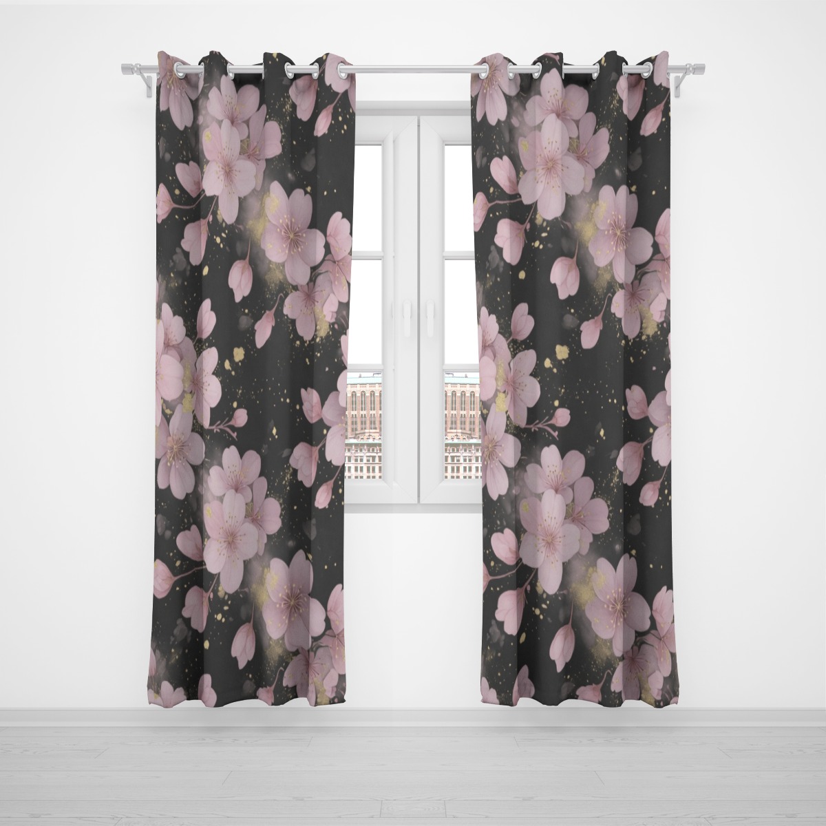 Grommet curtain