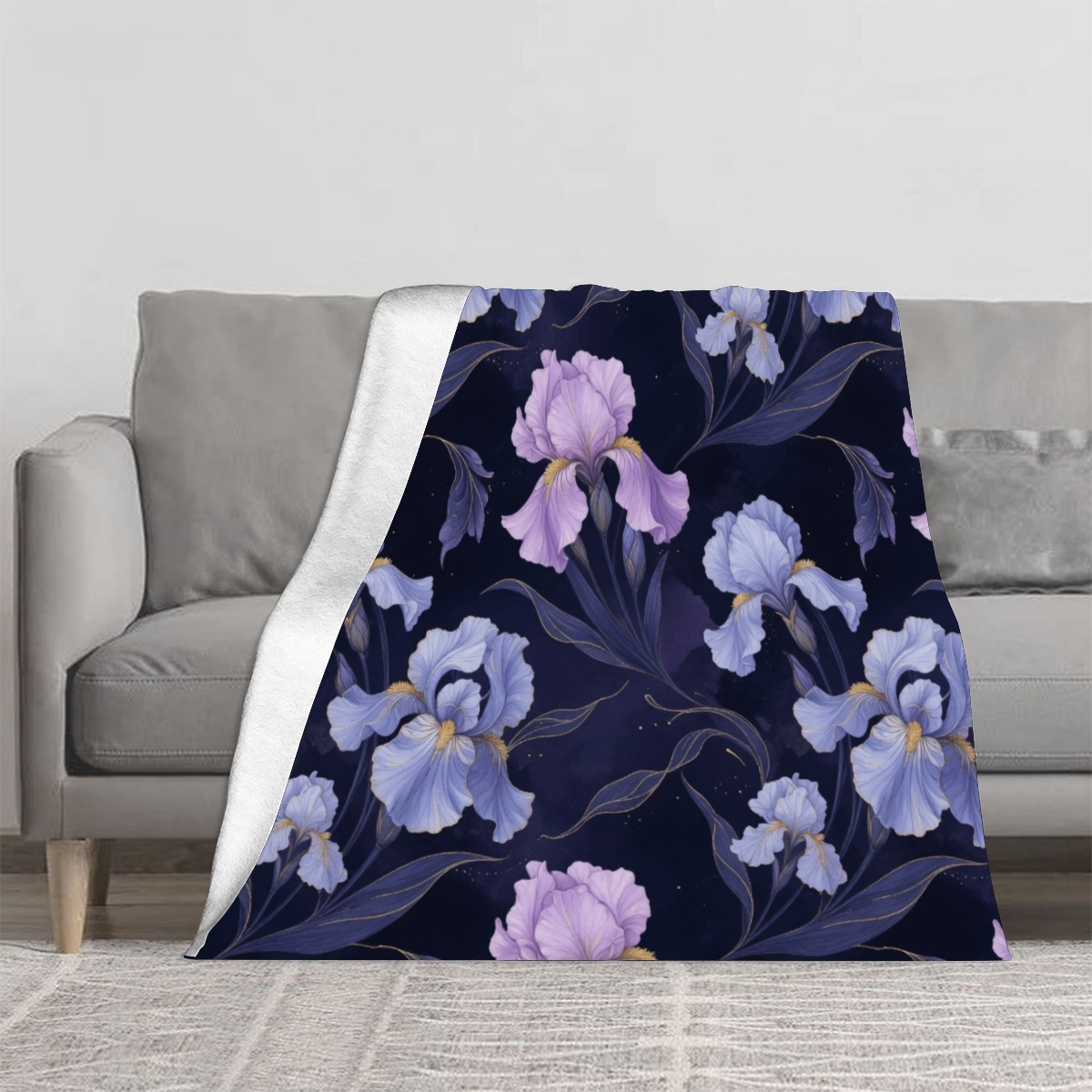 Koc flanelowy