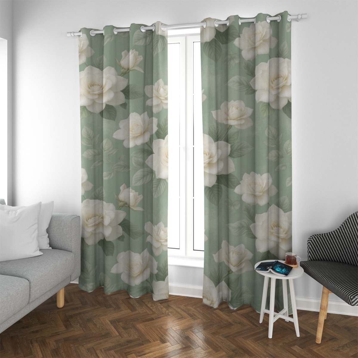 Grommet curtain