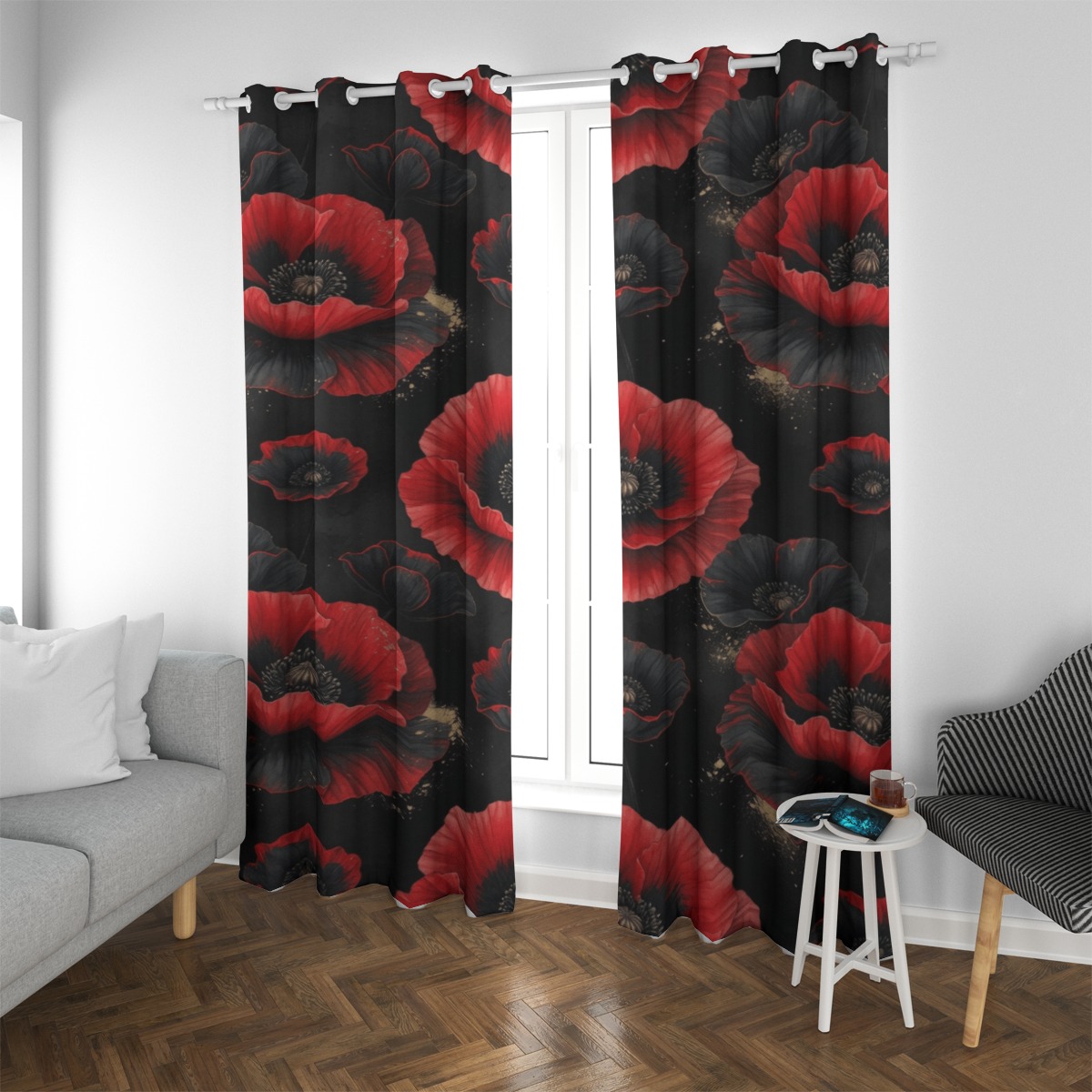 Grommet curtain