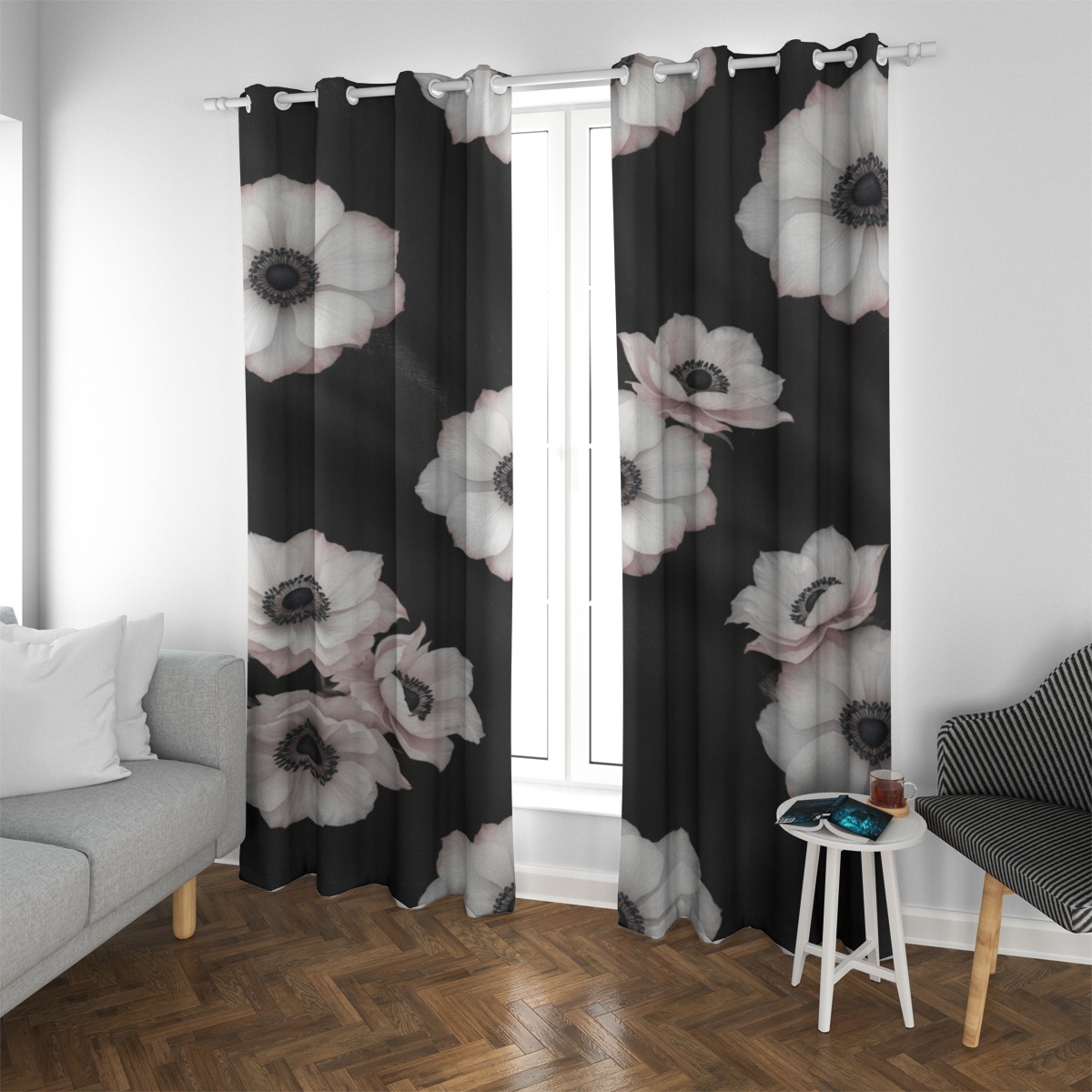 Grommet curtain