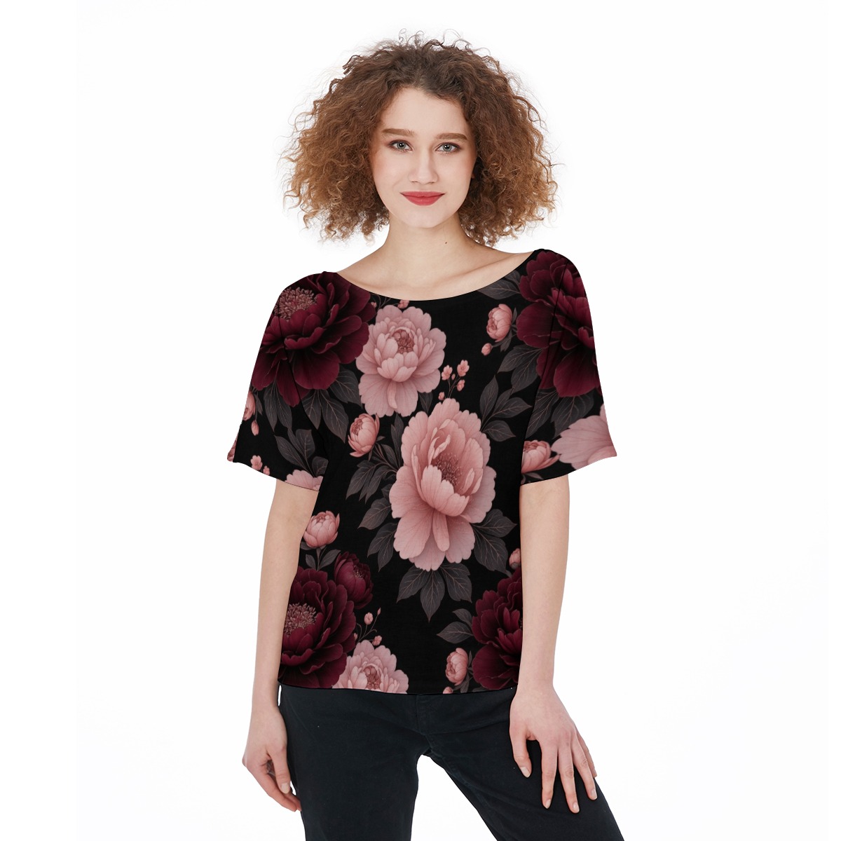 All-Over Print Women's T-Shirts (P9TFS)