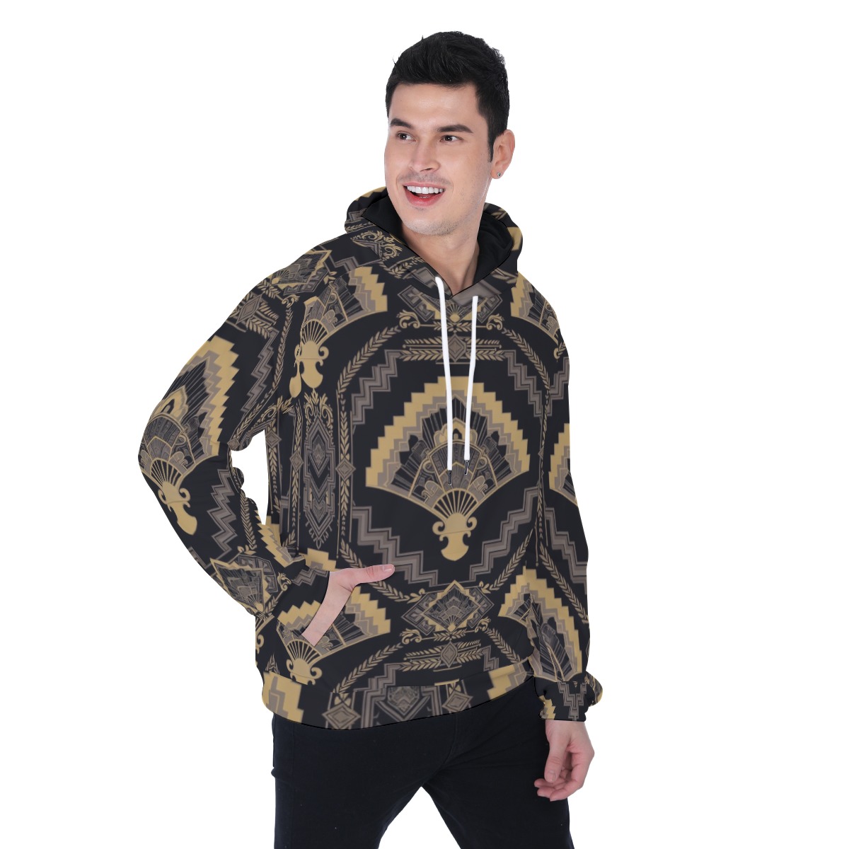 Raglan hoodie
