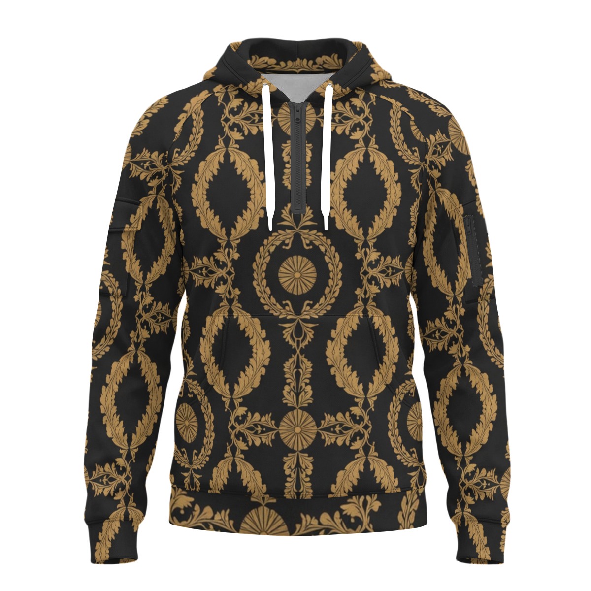Zip hoodie, fleece