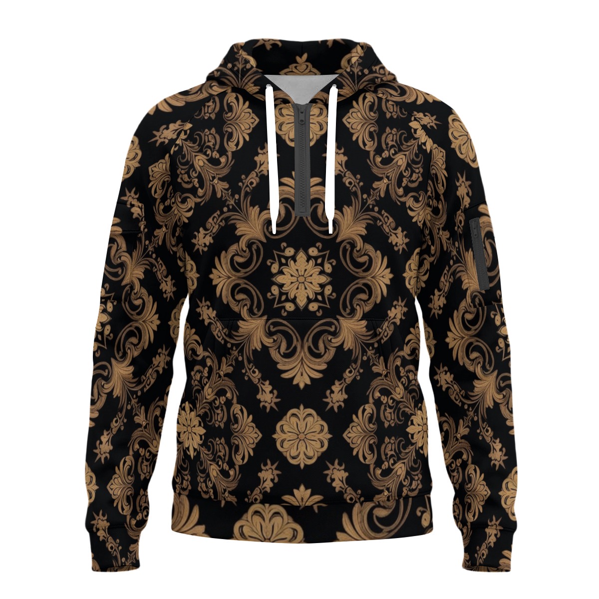 Zip hoodie, fleece