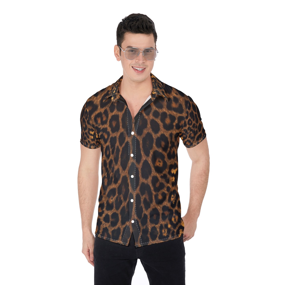 All-Over Print Men's Shirt (PA5QJ)