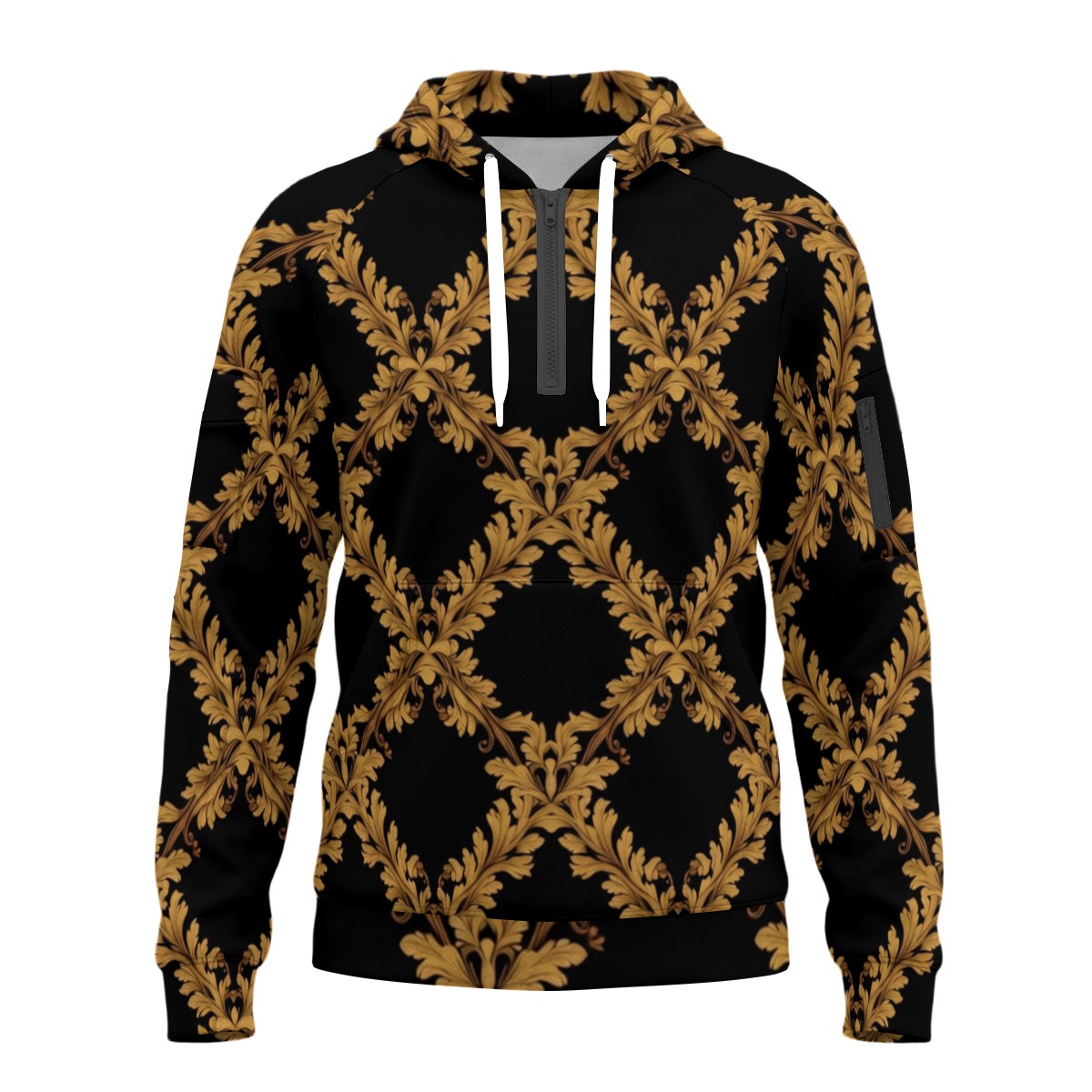 Zip hoodie, fleece