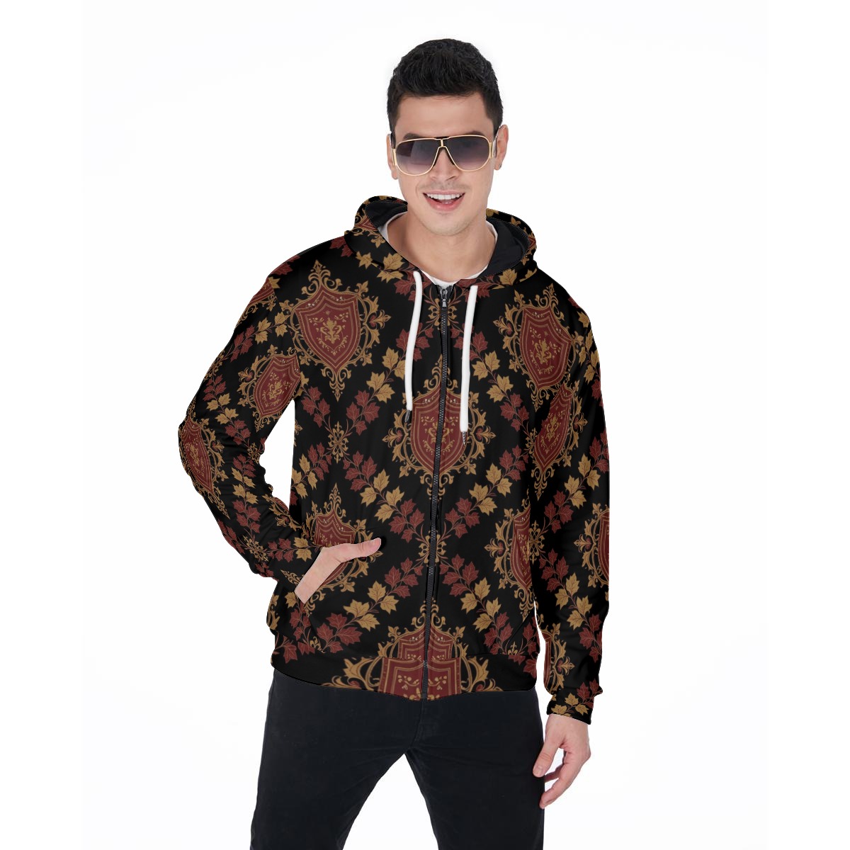Zip hoodie