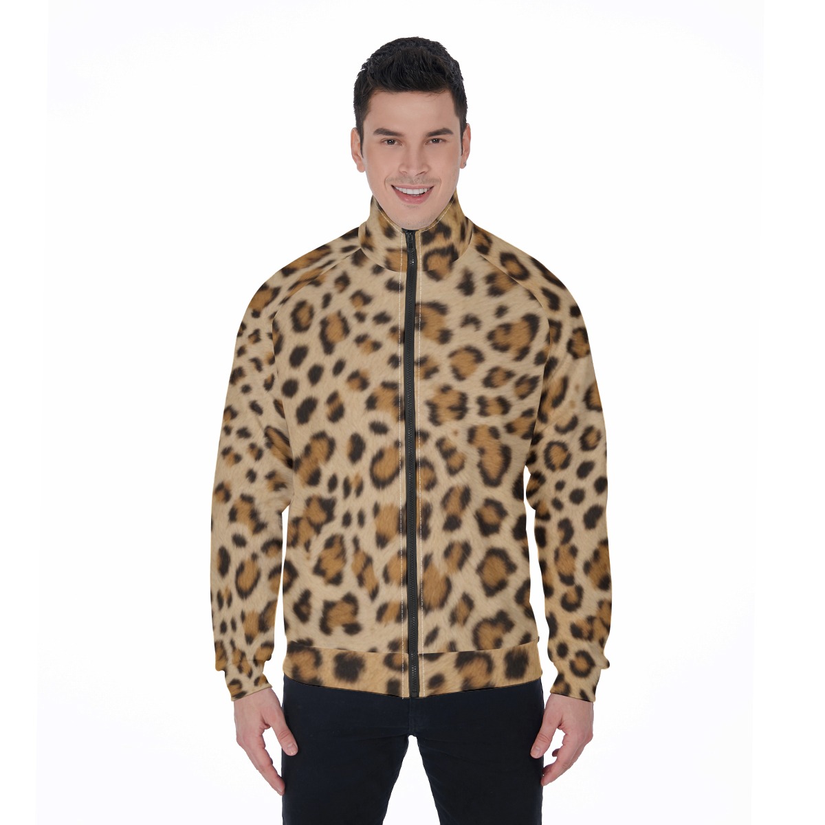 Stand collar jacket
