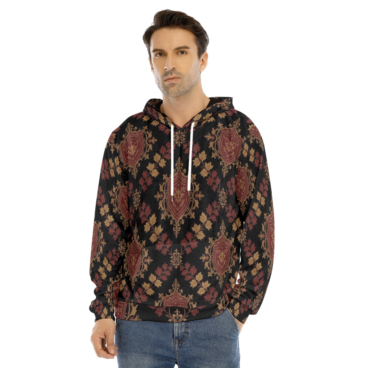 Hoodie, velvet