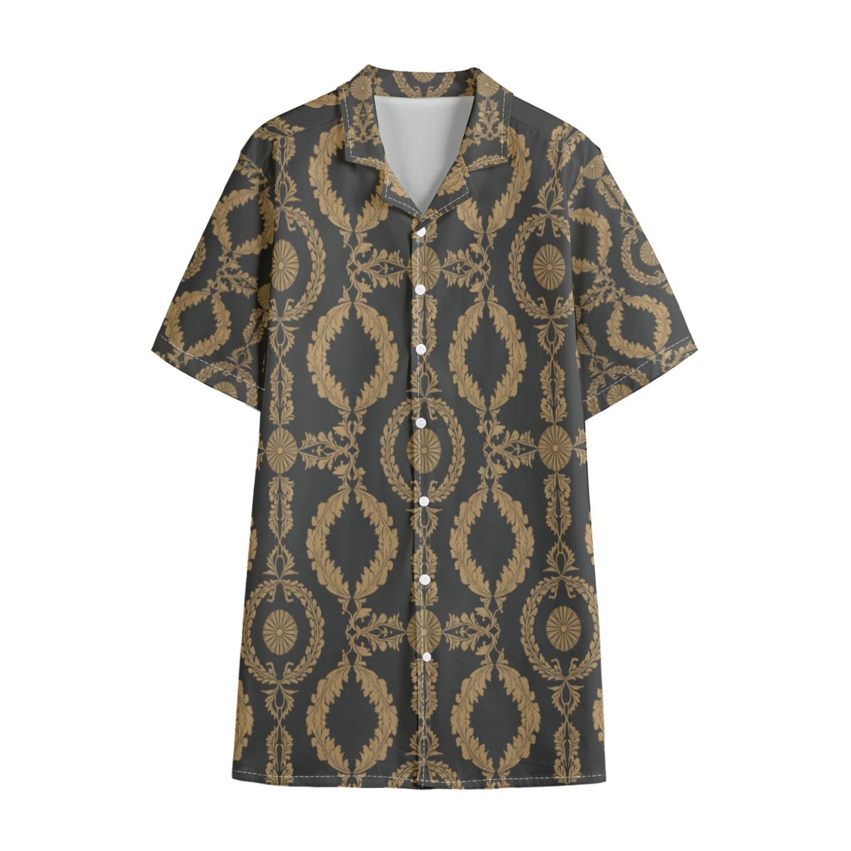 Hawaiian shirt, cotton poplin