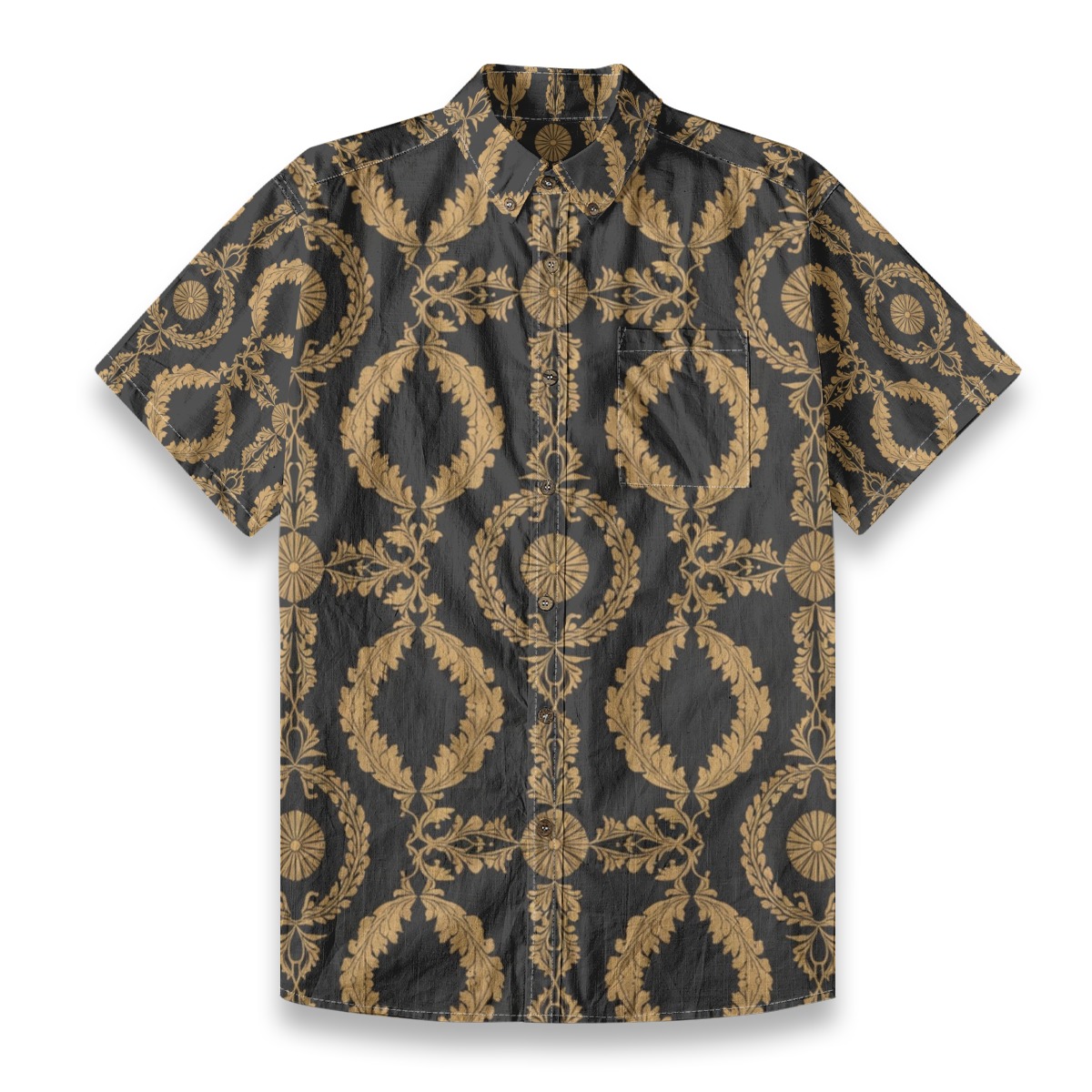 Breathable shirt, slub cotton