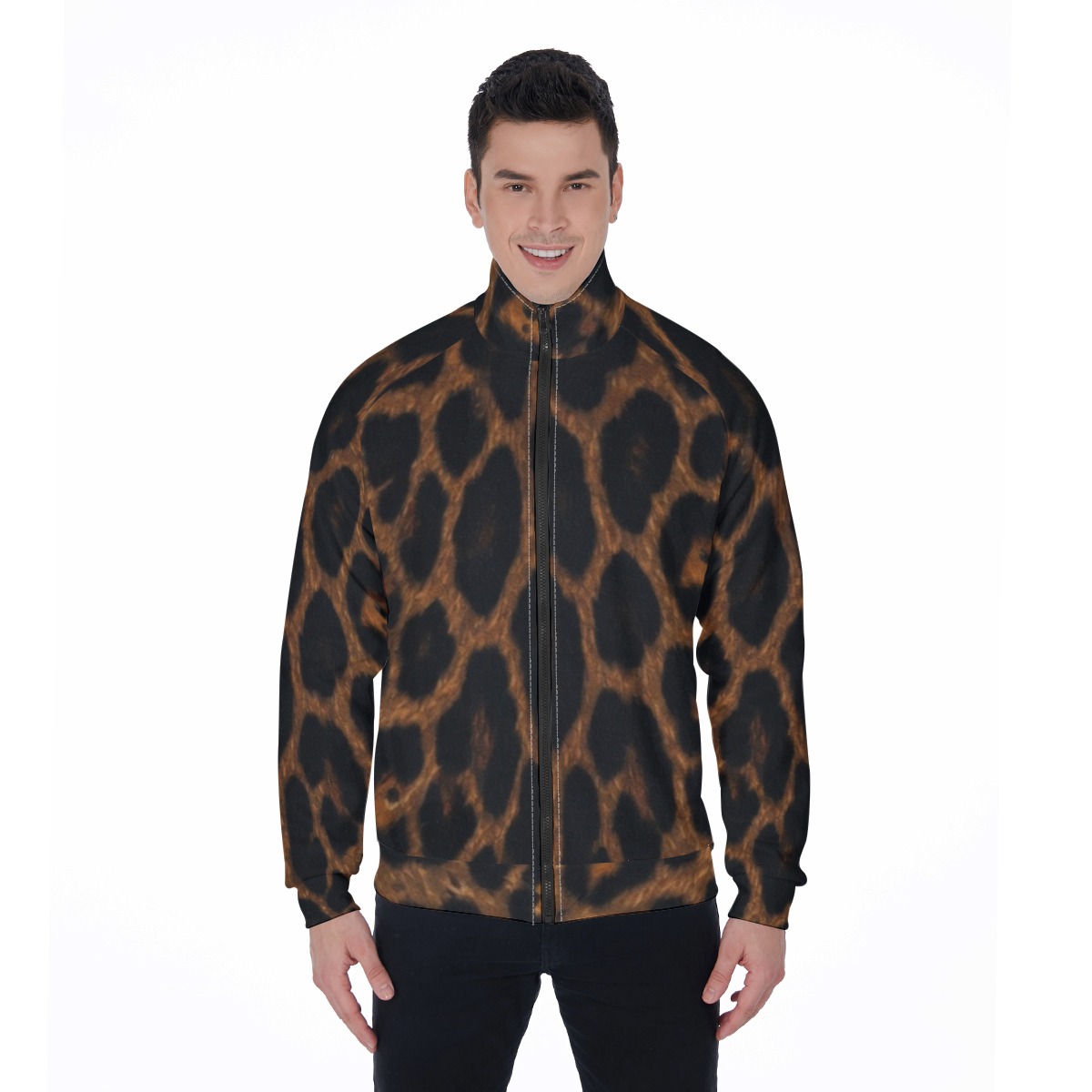 Stand collar jacket