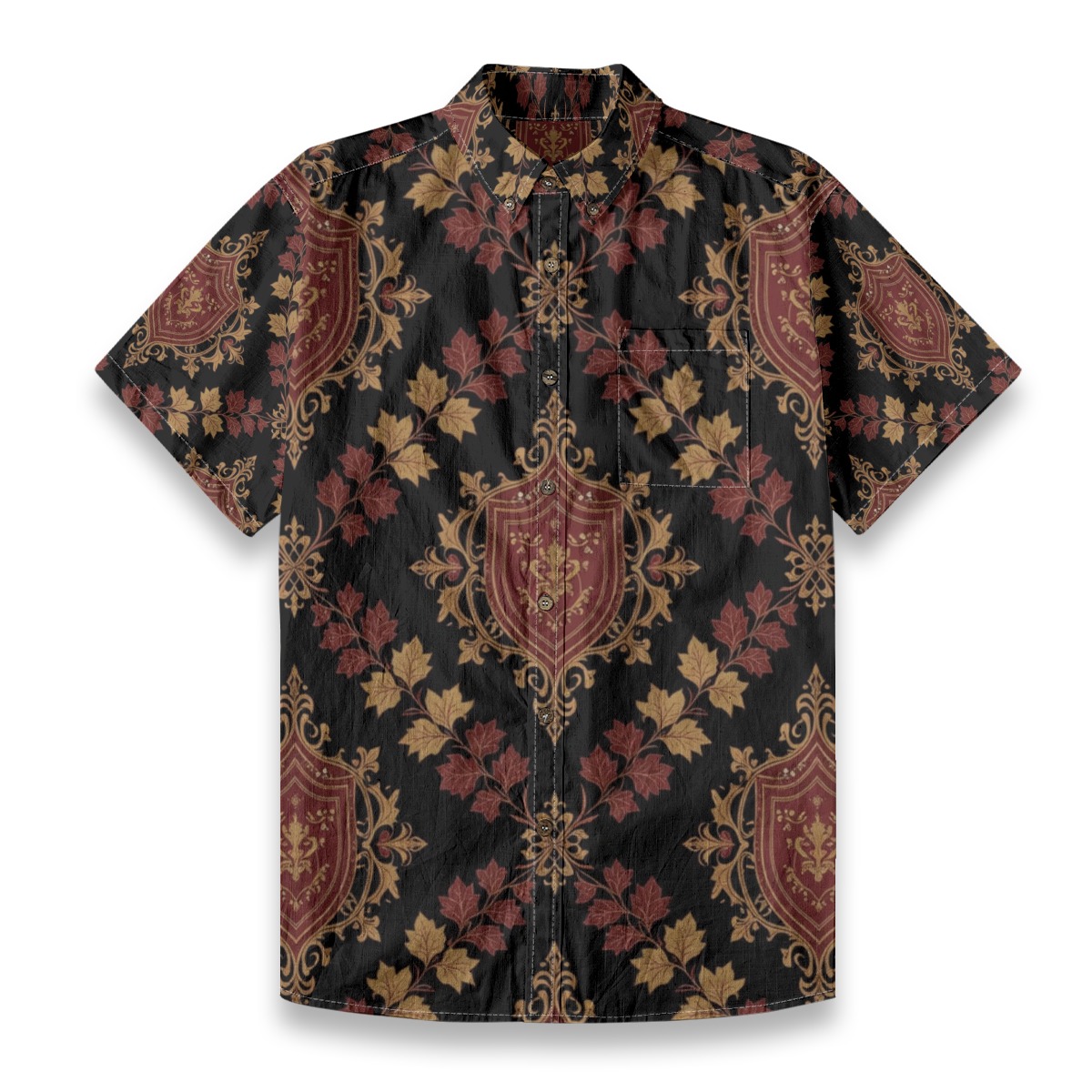 Breathable shirt, slub cotton