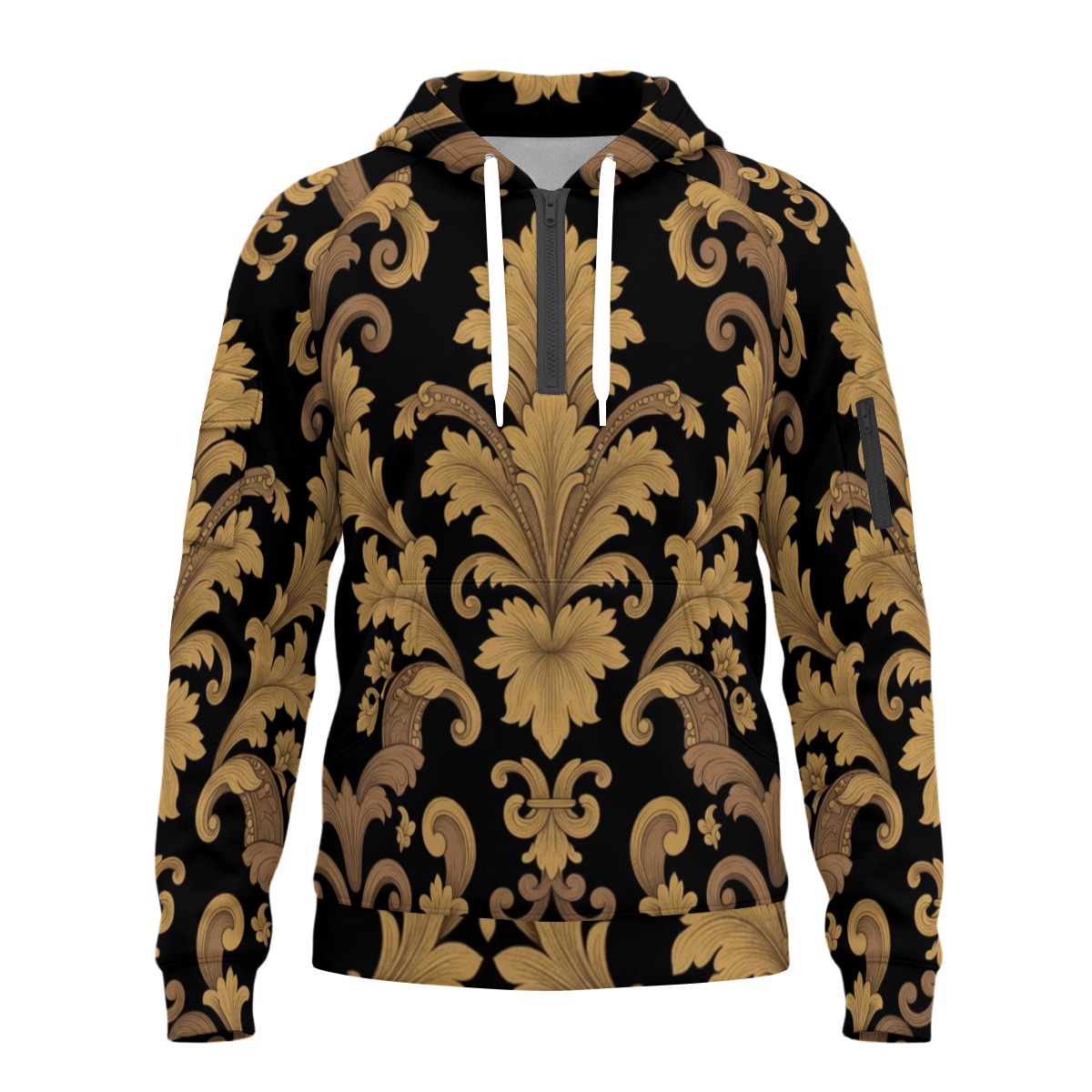 Zip hoodie, fleece