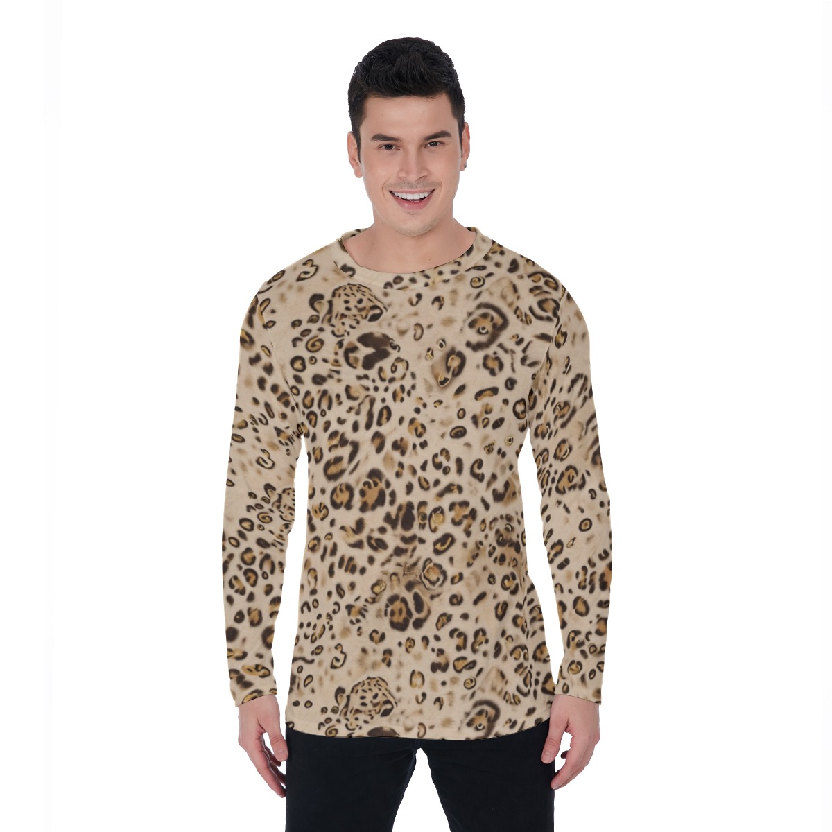 All-Over Print Long Sleeve T-Shirt (PAH2Q)