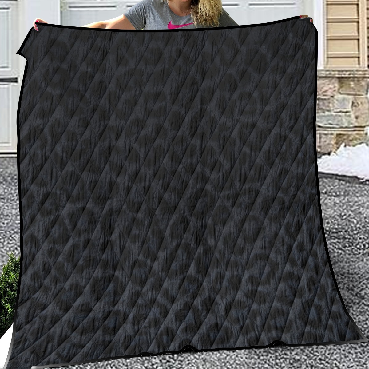 Lightweight & Breathable Quilt With Edge-wrapping Strips (PAEZB)