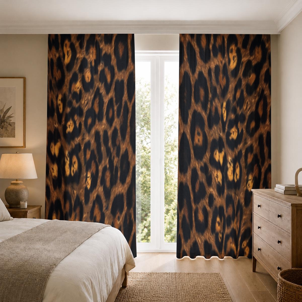 Square Blackout Curtains with Hooks | 265(GSM (PADKJ)