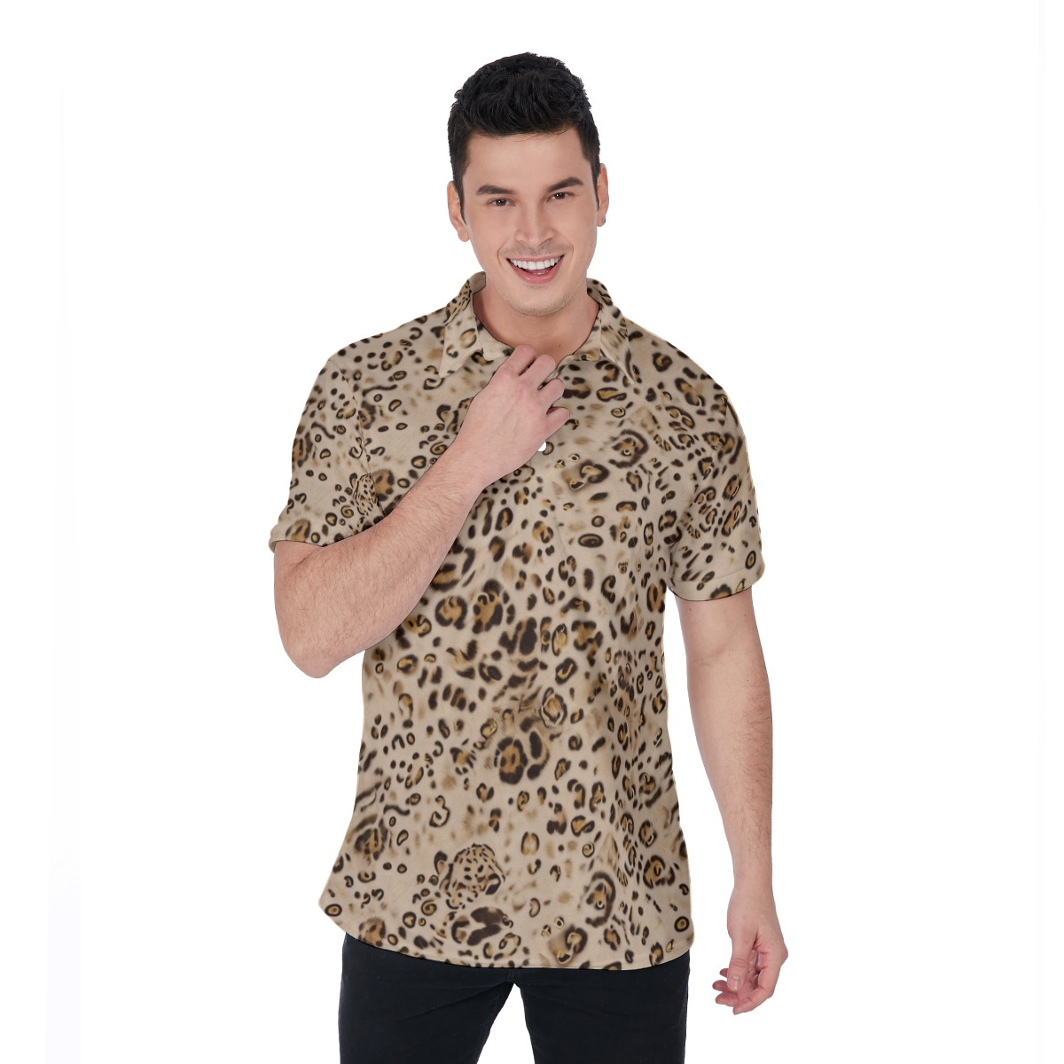 All-Over Print Men's Polo Shirt (PAH2F)