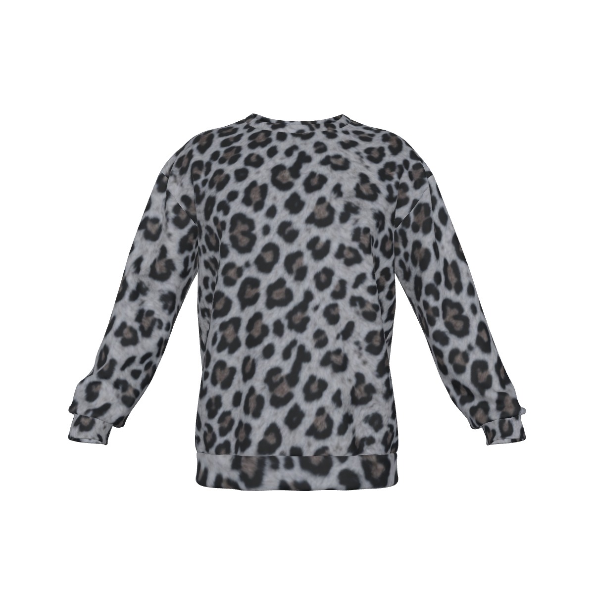 All-Over Print Men's Drop Shoulder Round Neck Long-Sleeved Sweatshirt (PAGFZ)