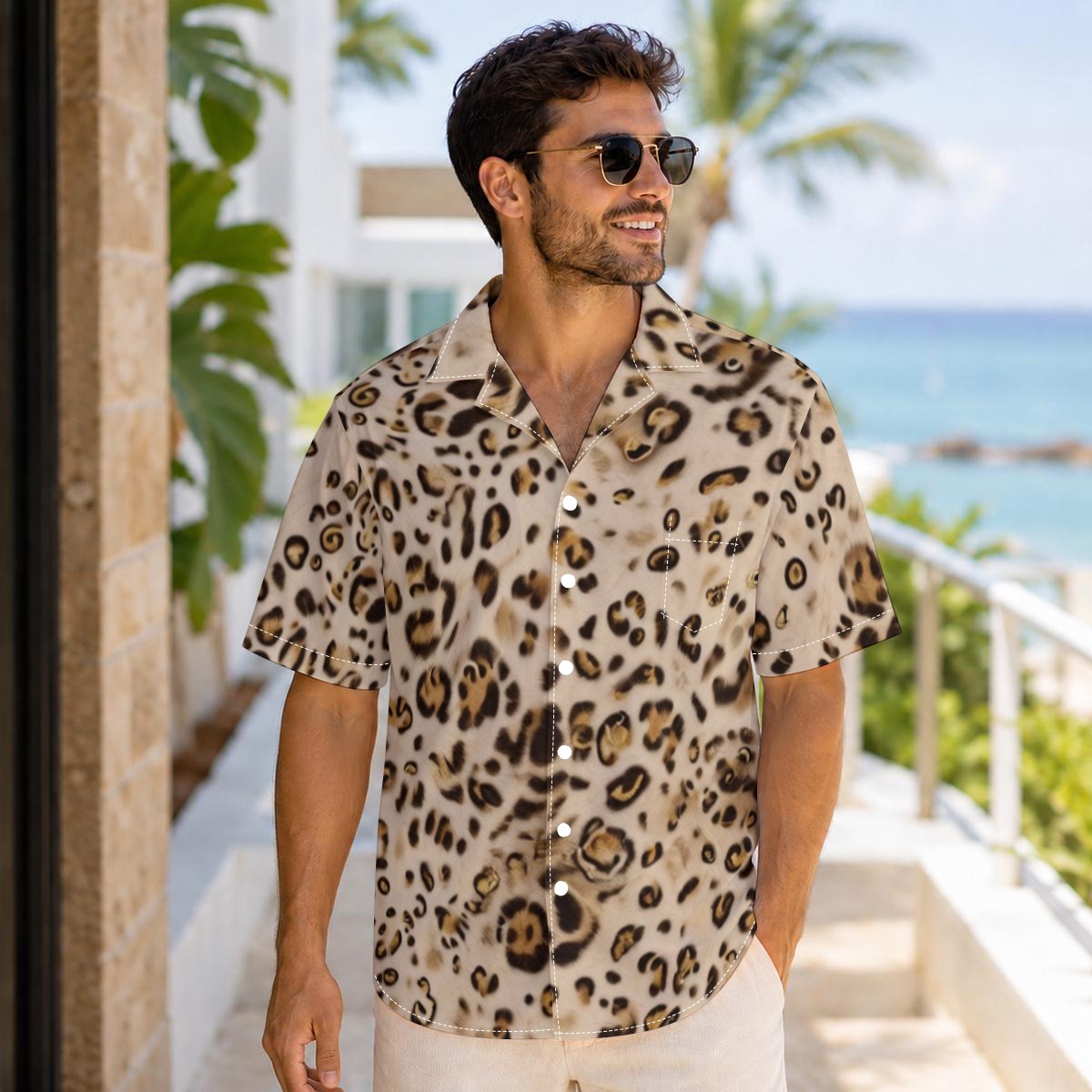Ocelot — Hawaiian shirt